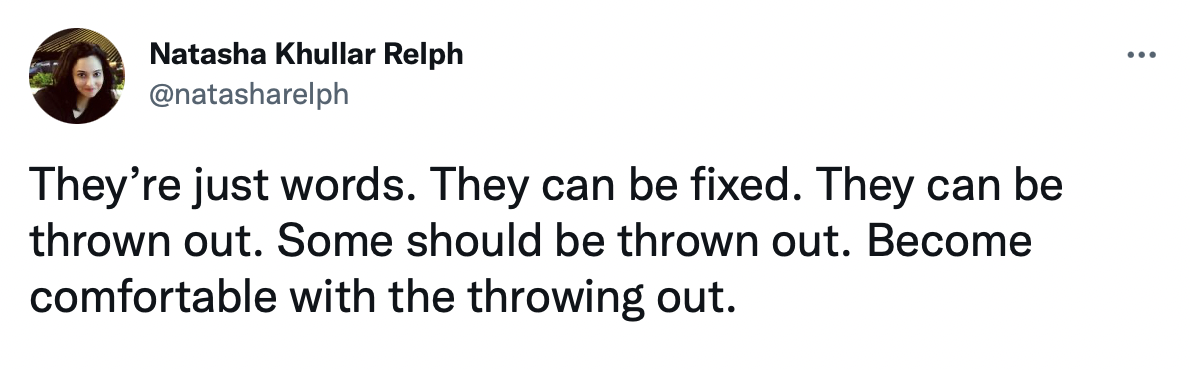 Tweet of the day