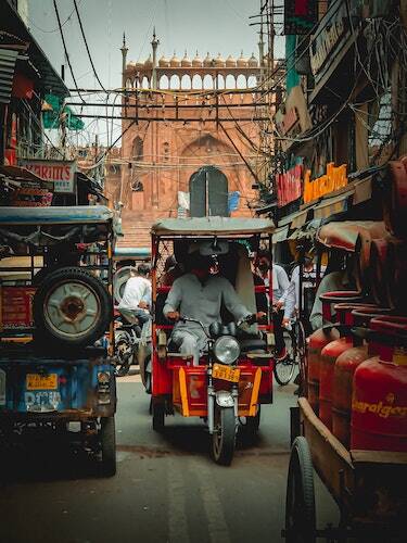 Autorikshaw in India