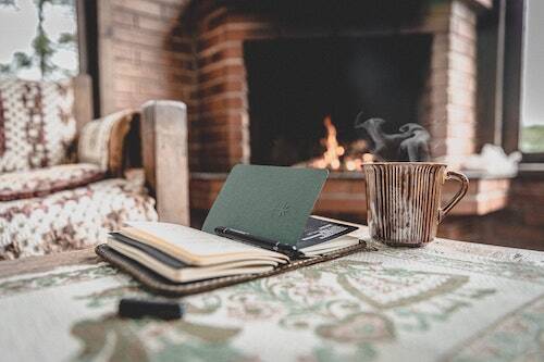 Cozy books and writing