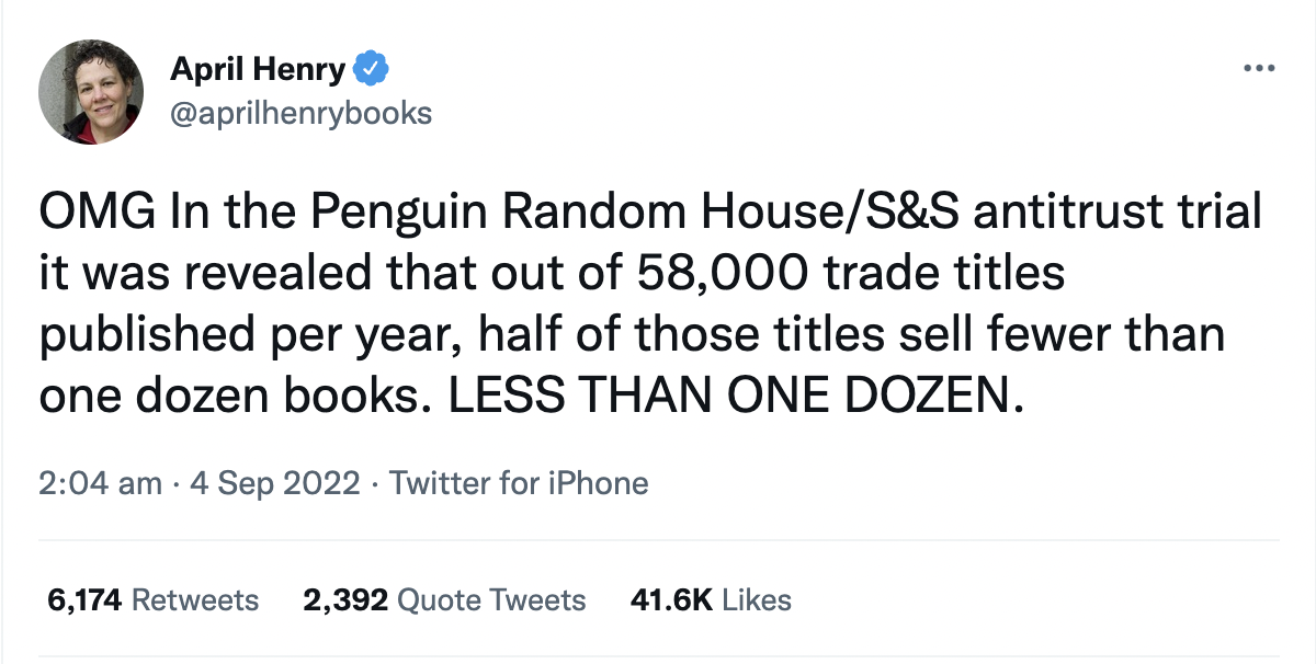 Selling books